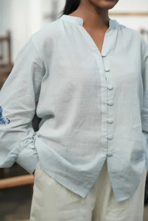Blu | Cotton Shirt