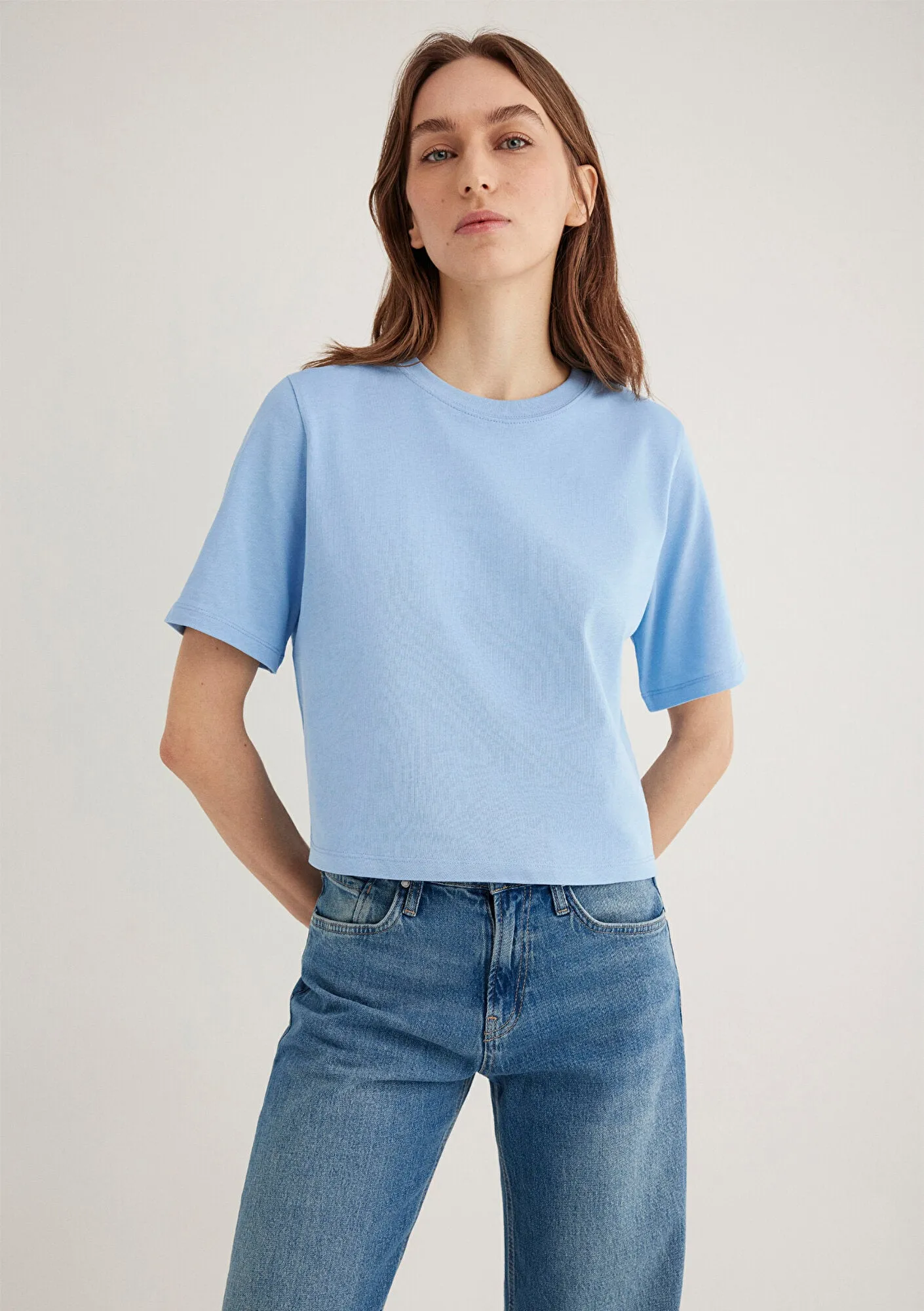 Blue Basic T-Shirt