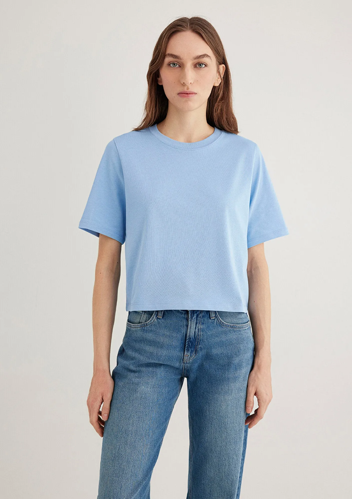 Blue Basic T-Shirt