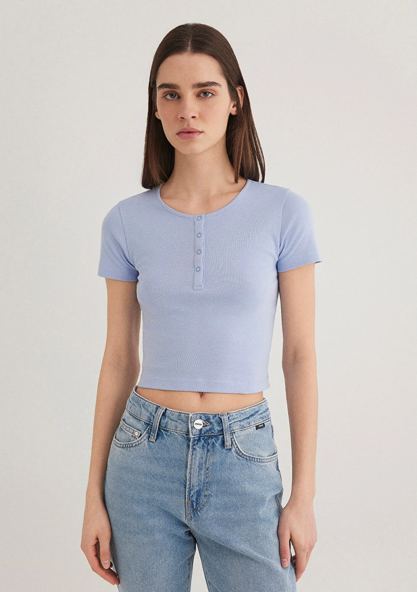 Blue Basic T-Shirt