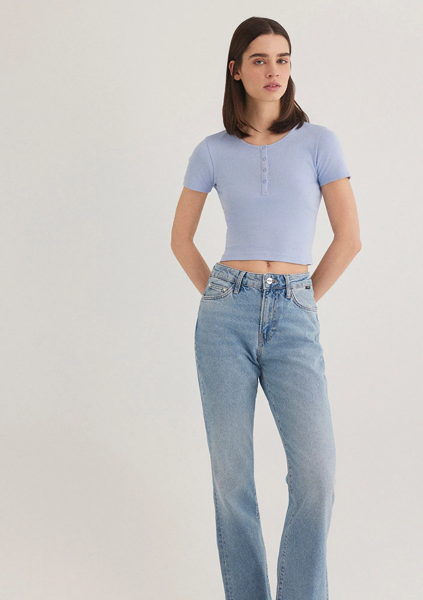 Blue Basic T-Shirt