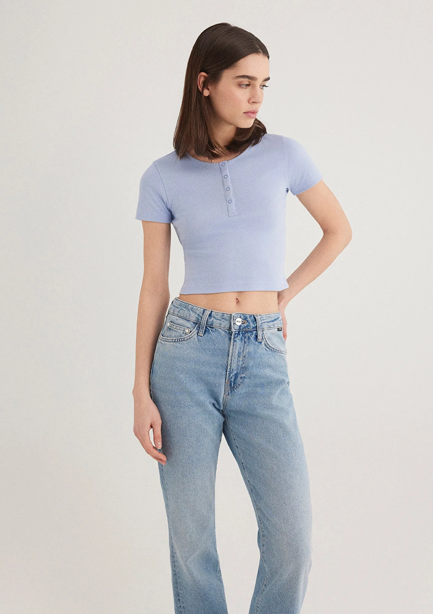 Blue Basic T-Shirt