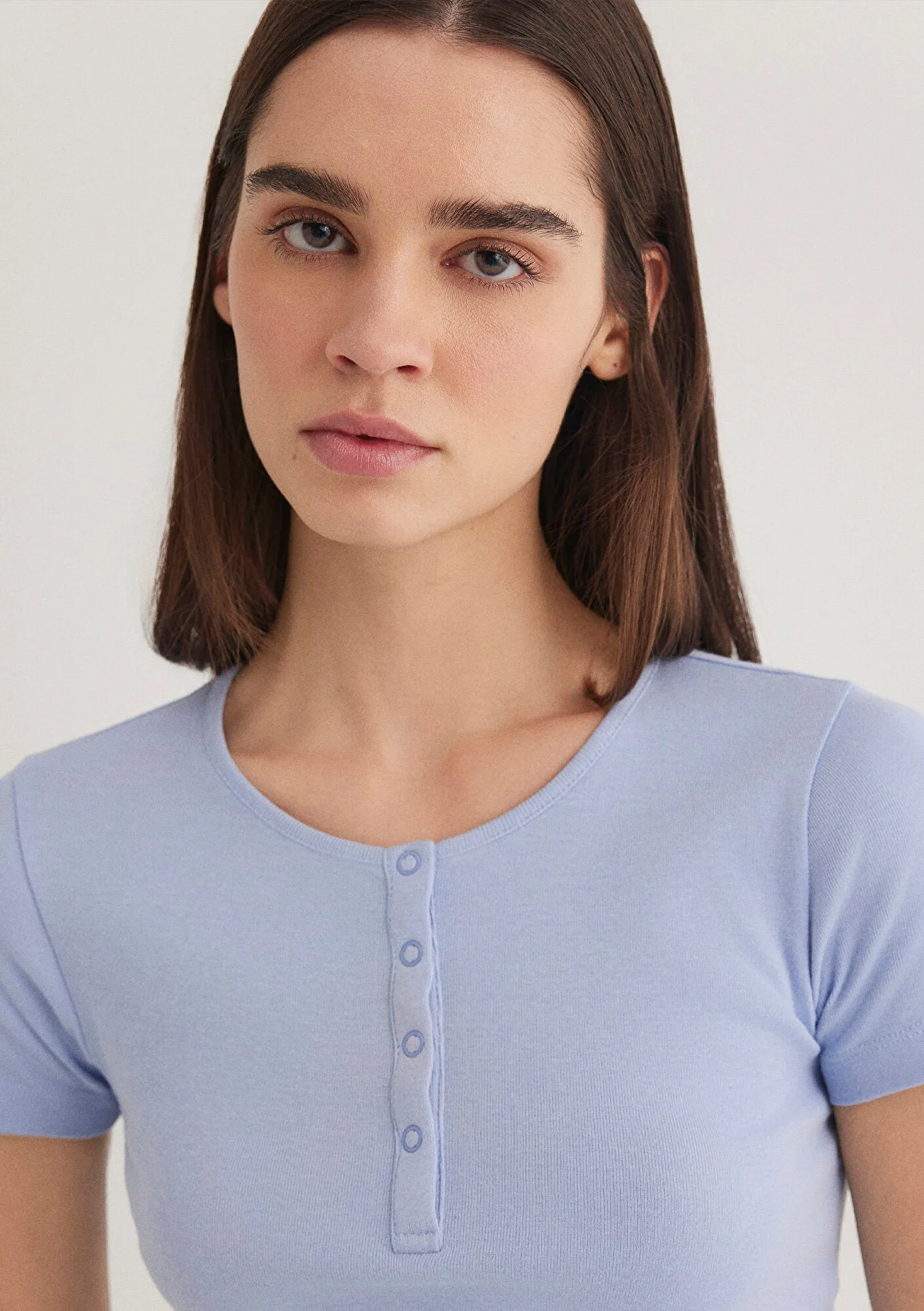Blue Basic T-Shirt