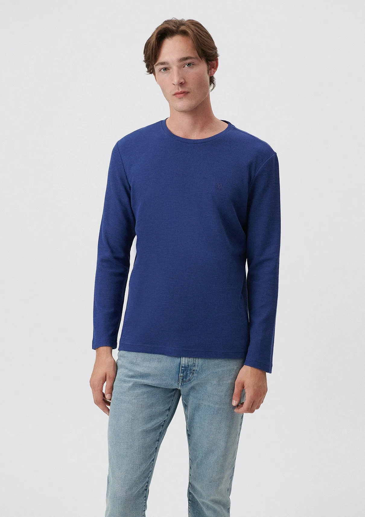 Blue Basic Tee