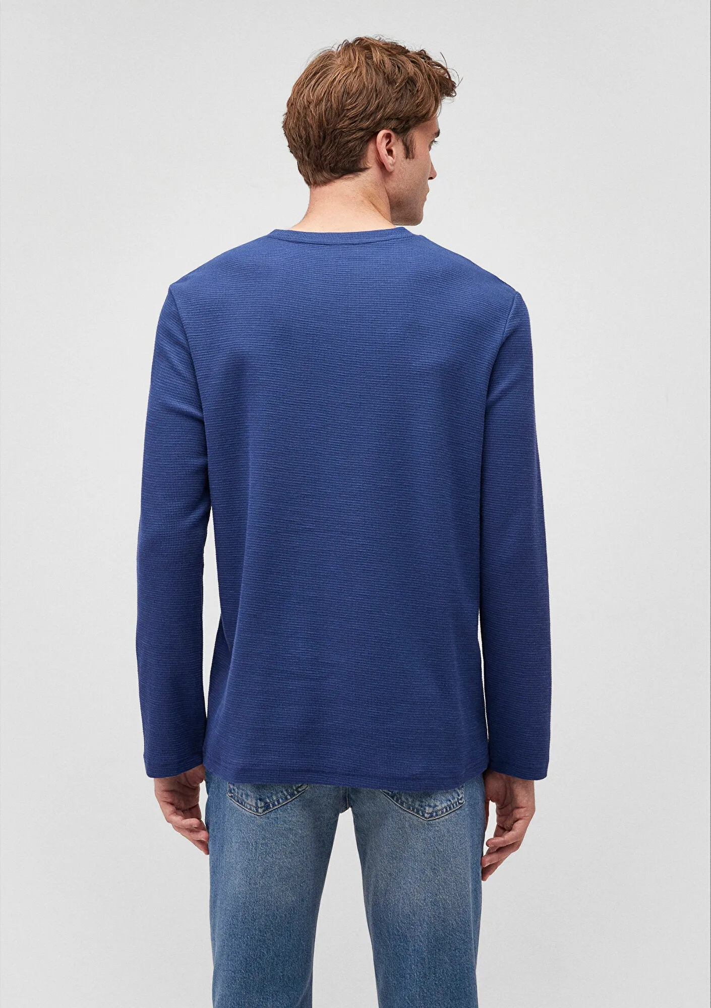Blue Basic Tee