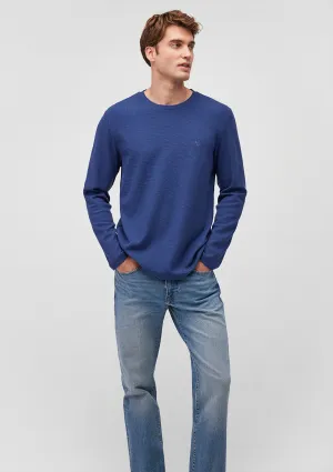 Blue Basic Tee