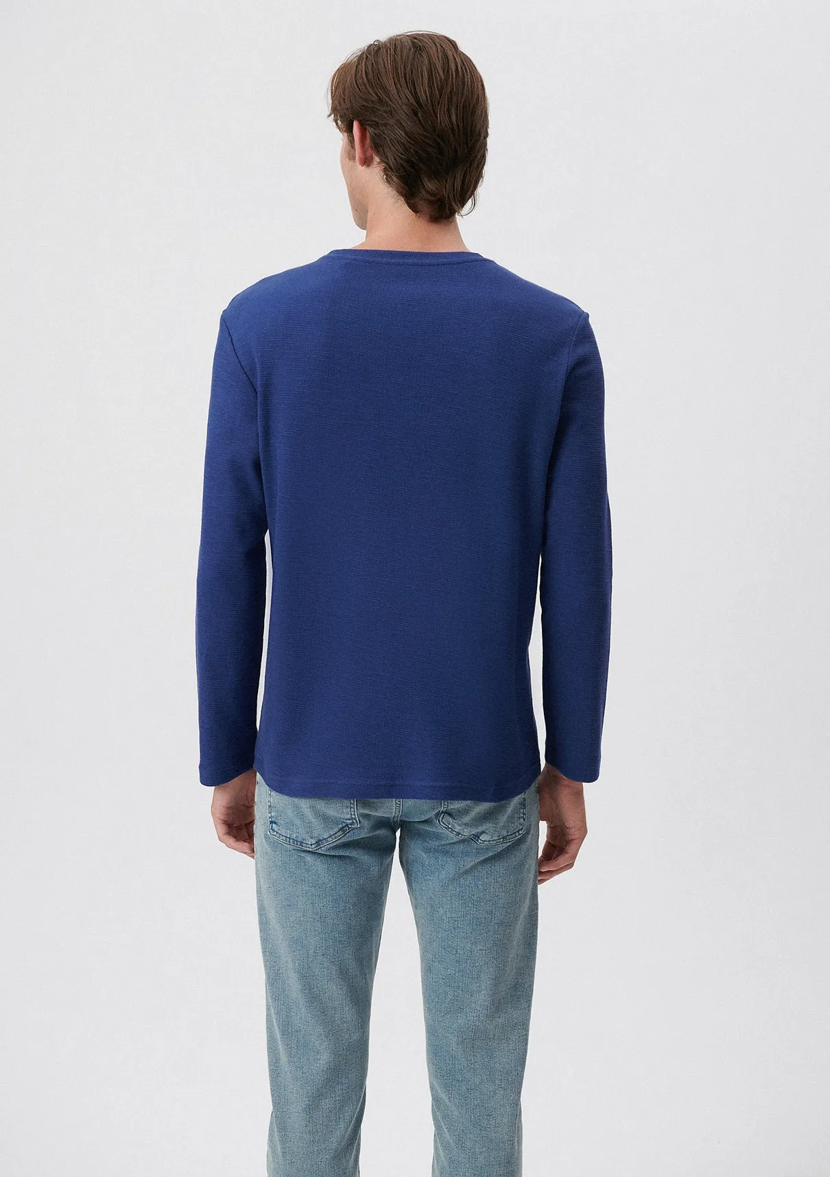 Blue Basic Tee