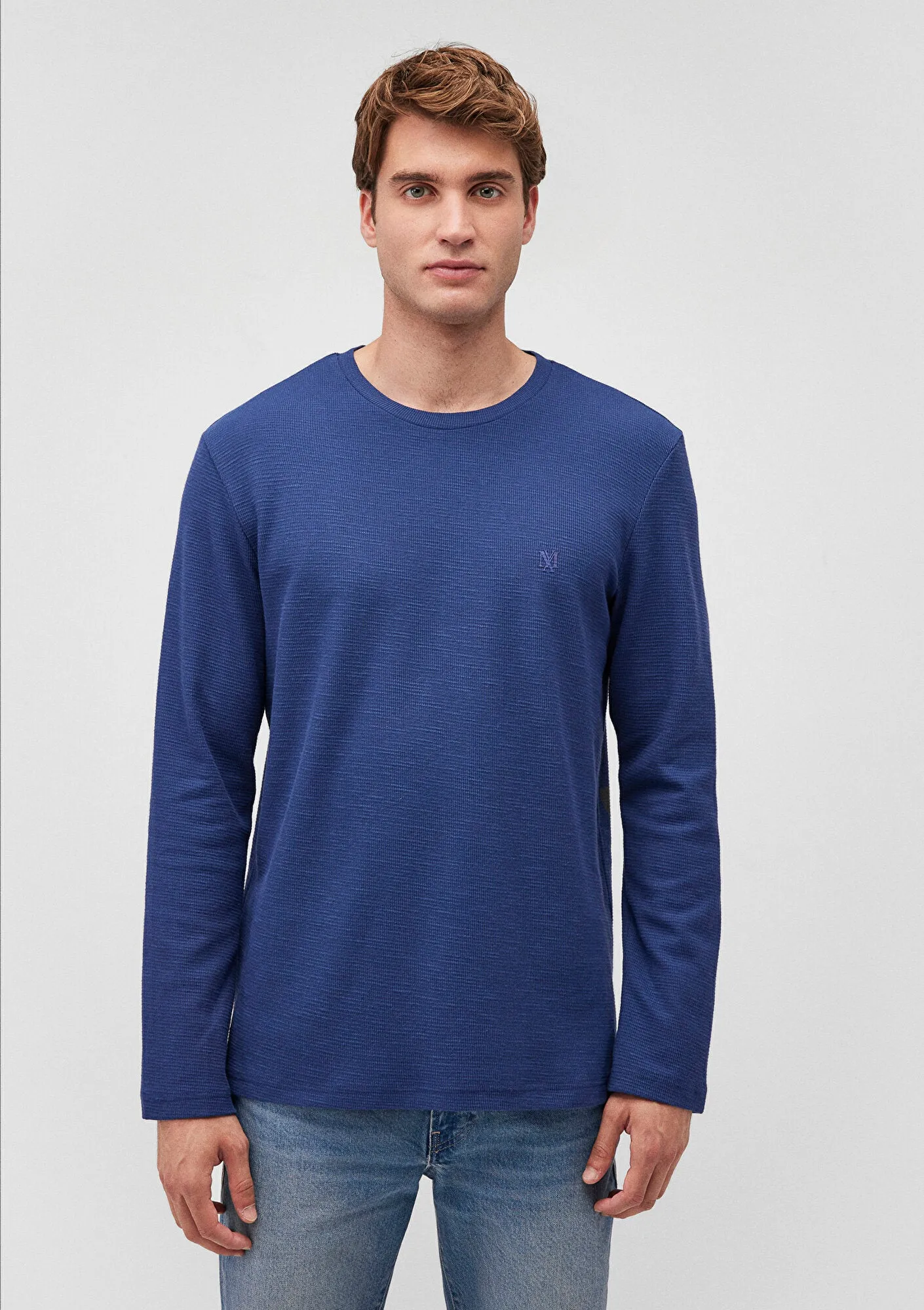 Blue Basic Tee