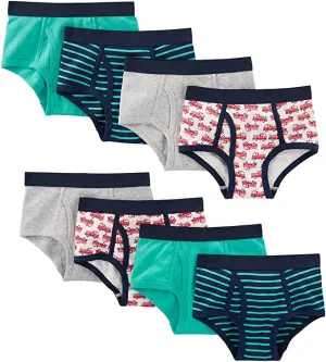 Brand new Simple Joys by Carter's Boys 8-Pack Underwear, Sz 4-5, Retails $30 