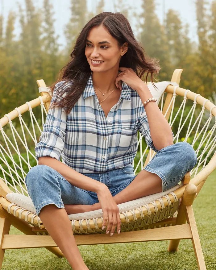 Breezy Shoreline Flannel