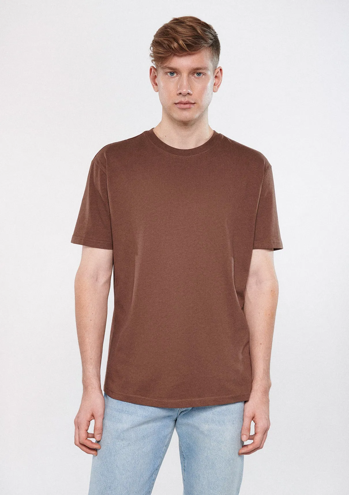 Brown Basic T-Shirt