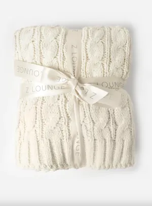 Cable Knit Blanket