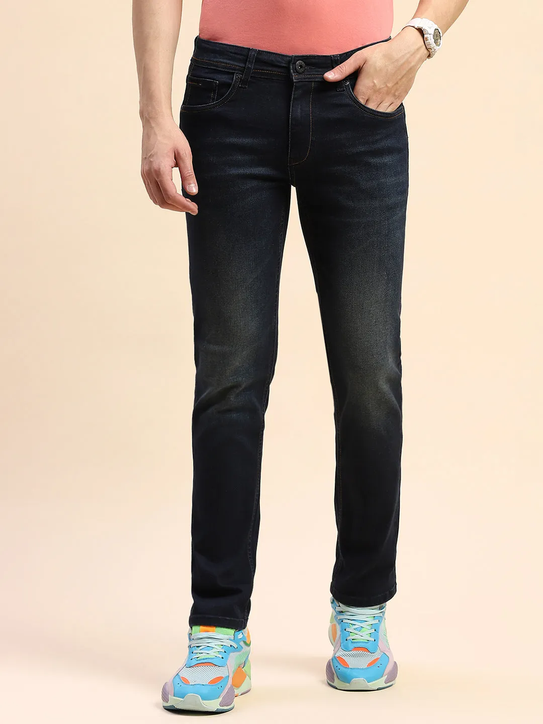 Camla Barcelona Lightly Washed Indigo Blue Jeans