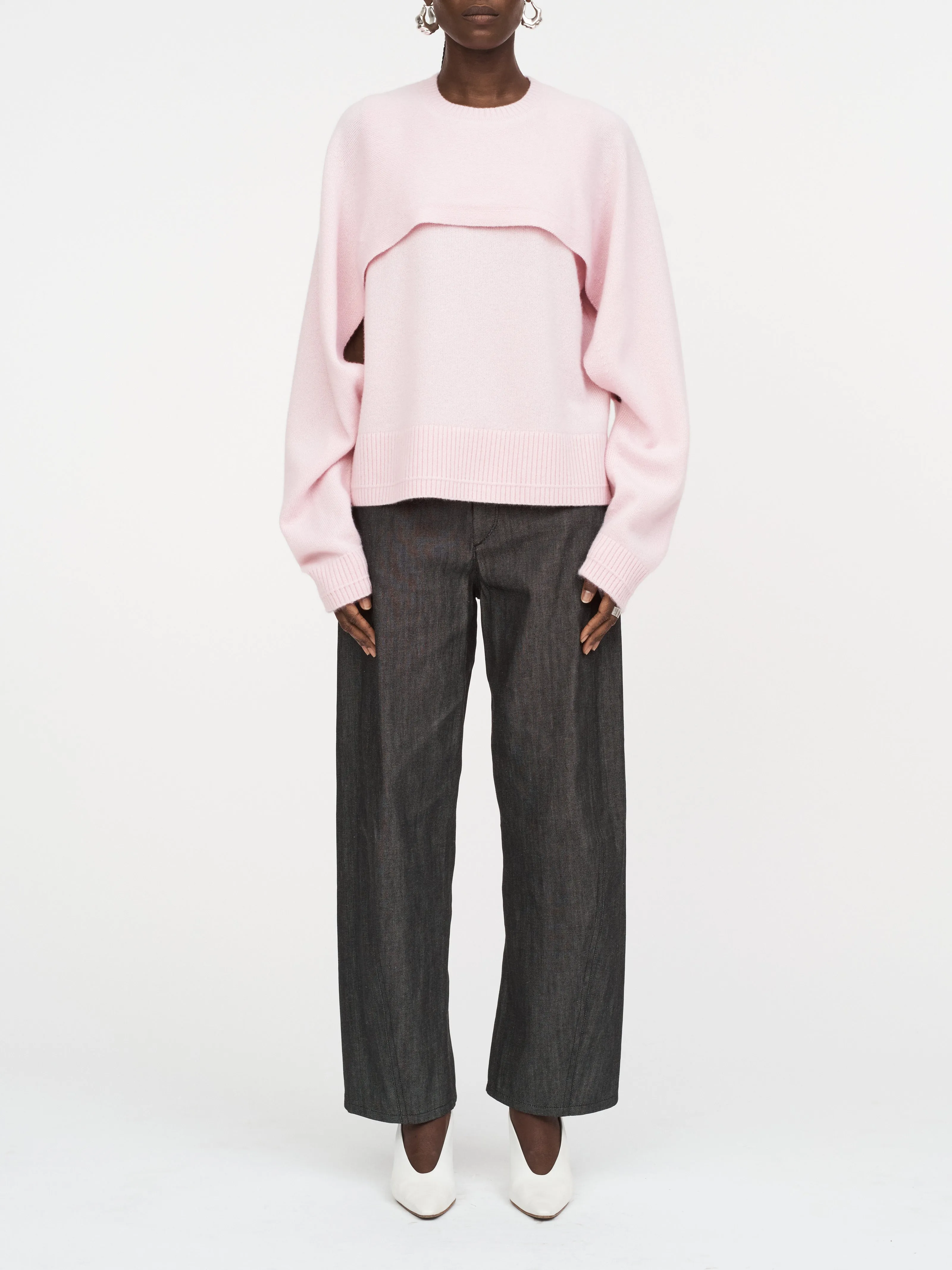 Cape Crew in Whisper Pink