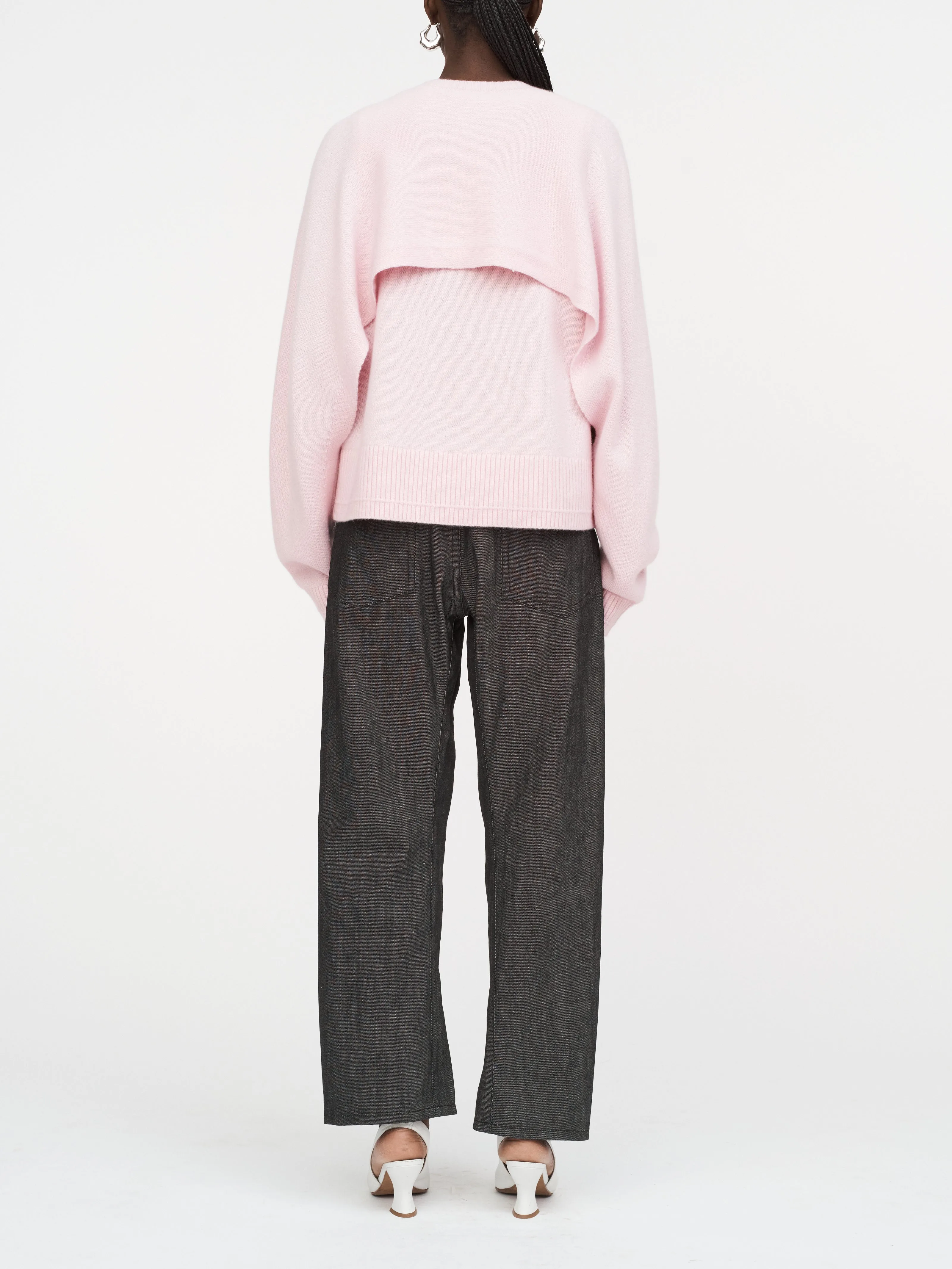 Cape Crew in Whisper Pink