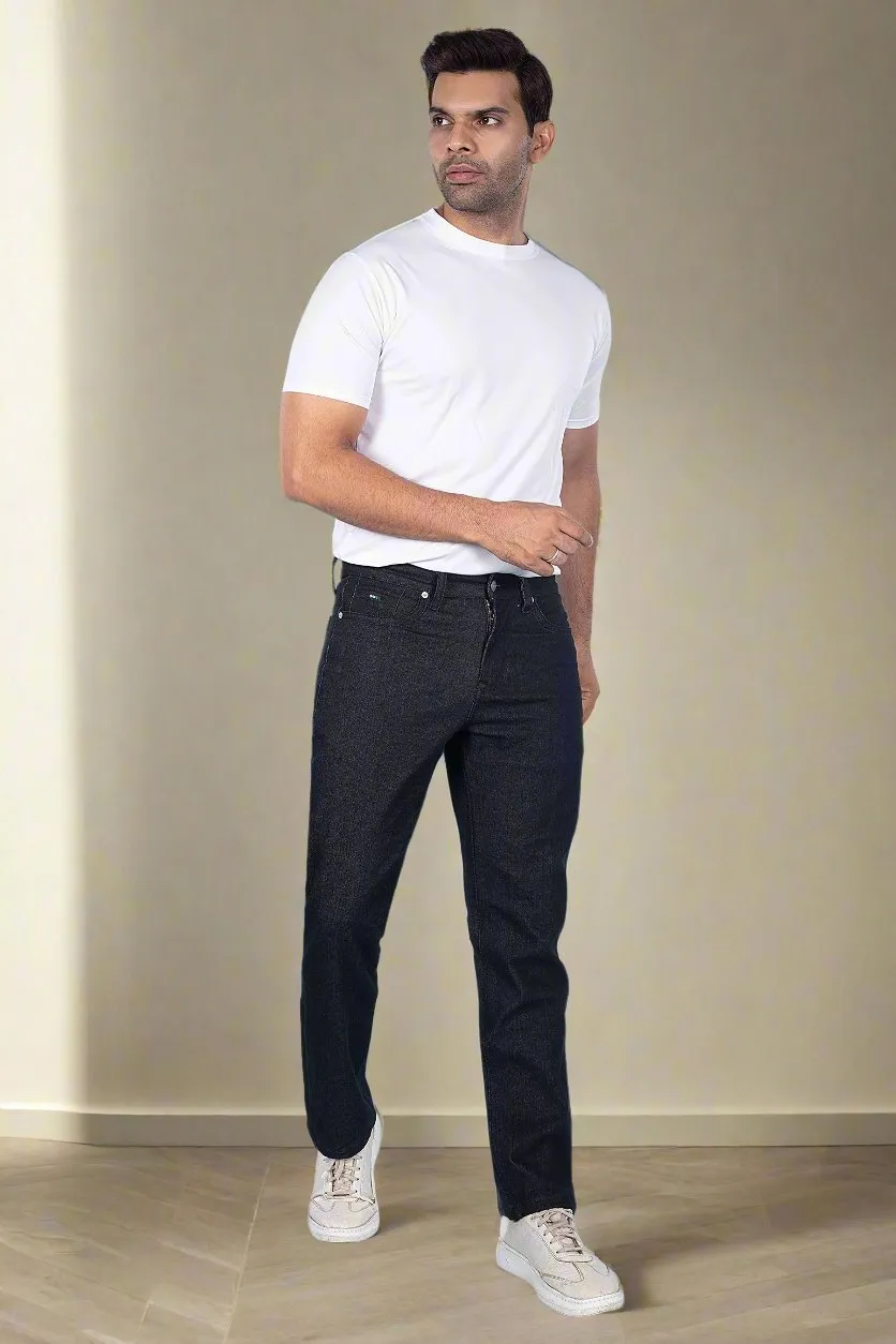 Carbon Black Straight Fit