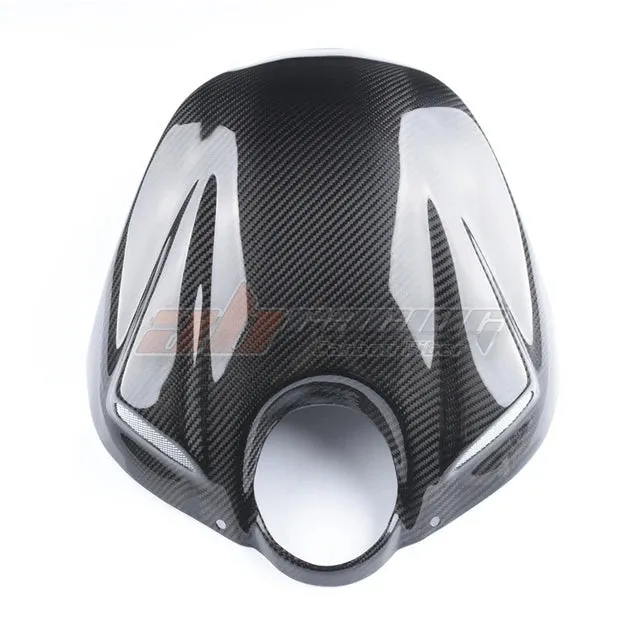 Carbon Fiber Gas Tank Airbox Cover Panel  Carbon Fiber Fairing Cowl - Tank Cover