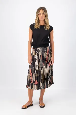Casco Pleated Skirt Sand