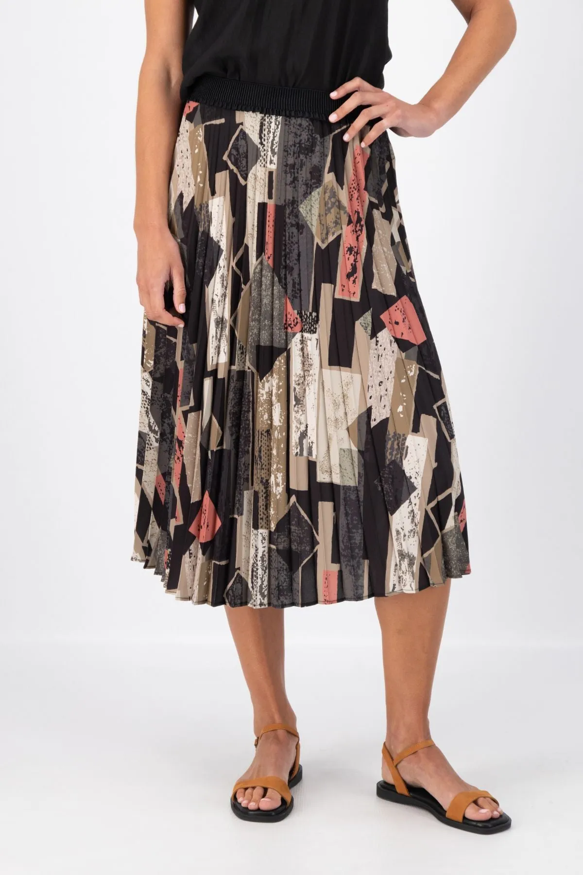 Casco Pleated Skirt Sand