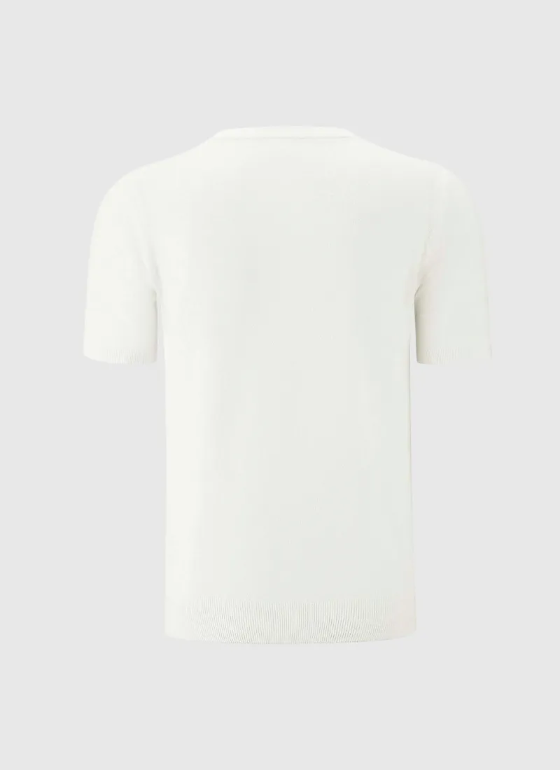 Cashmere Crewneck T-Shirt