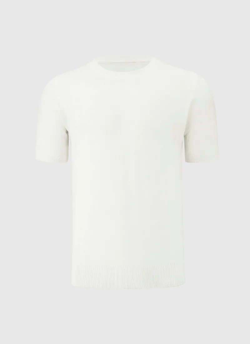 Cashmere Crewneck T-Shirt
