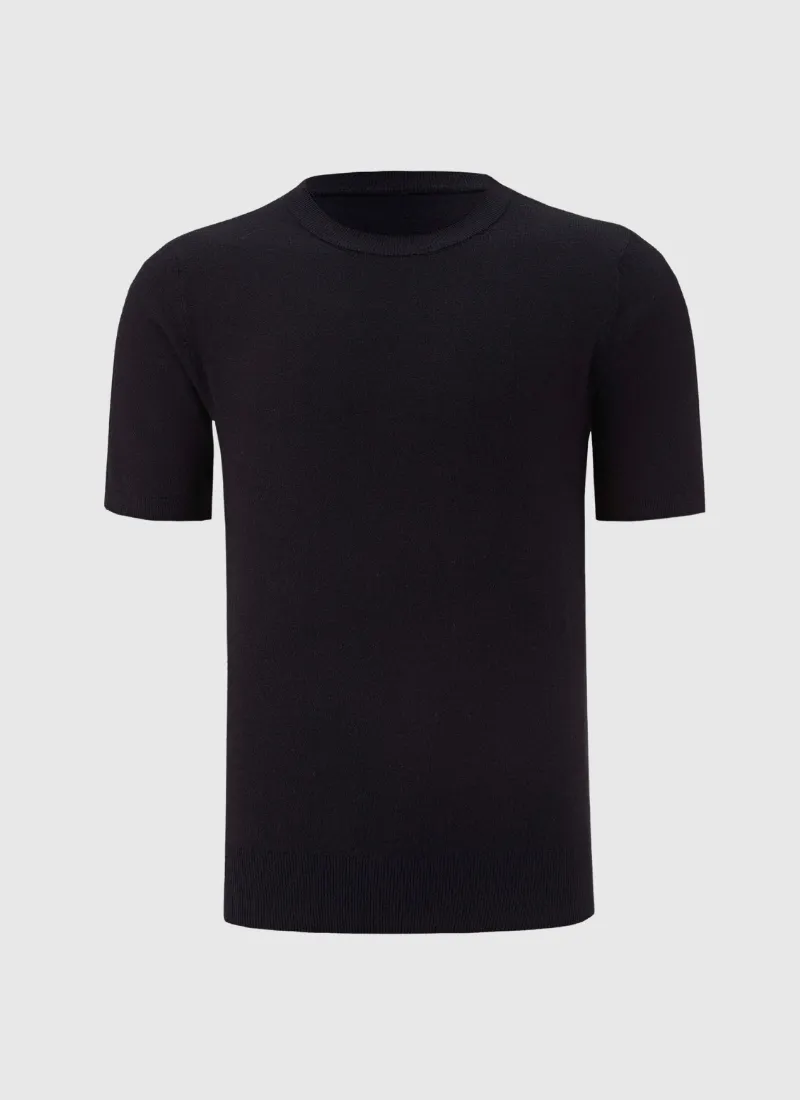 Cashmere Crewneck T-Shirt