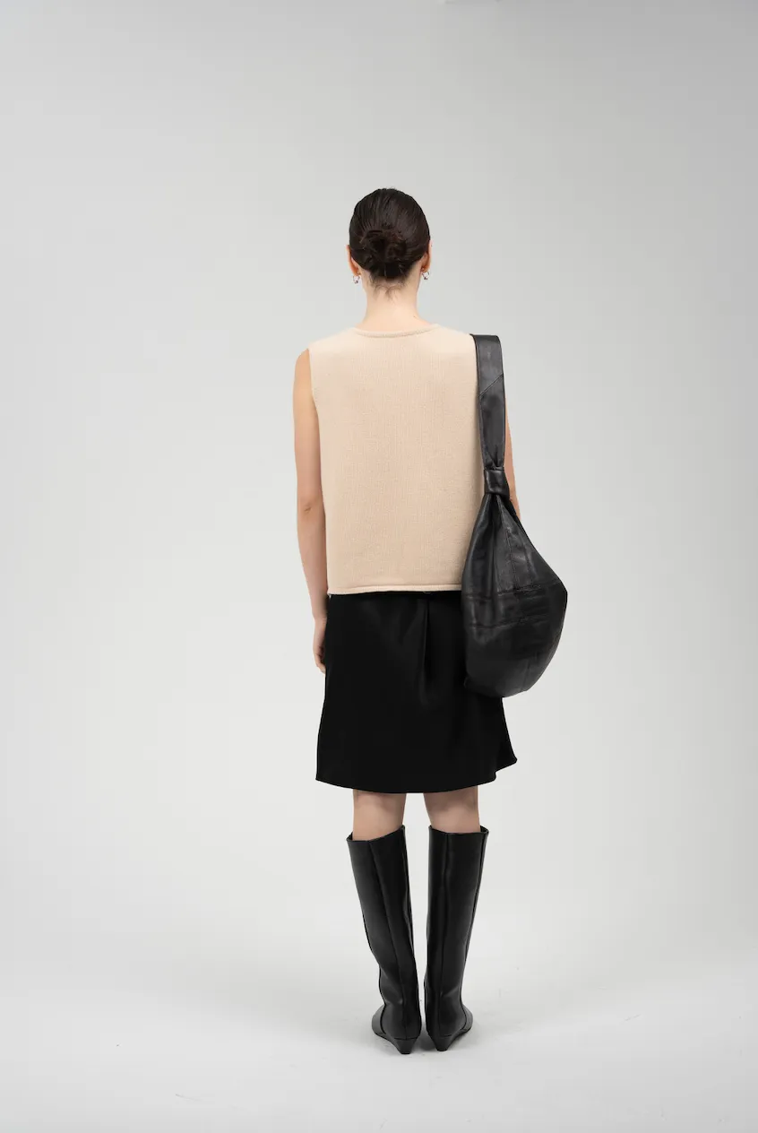 Cashmere Knit Vest