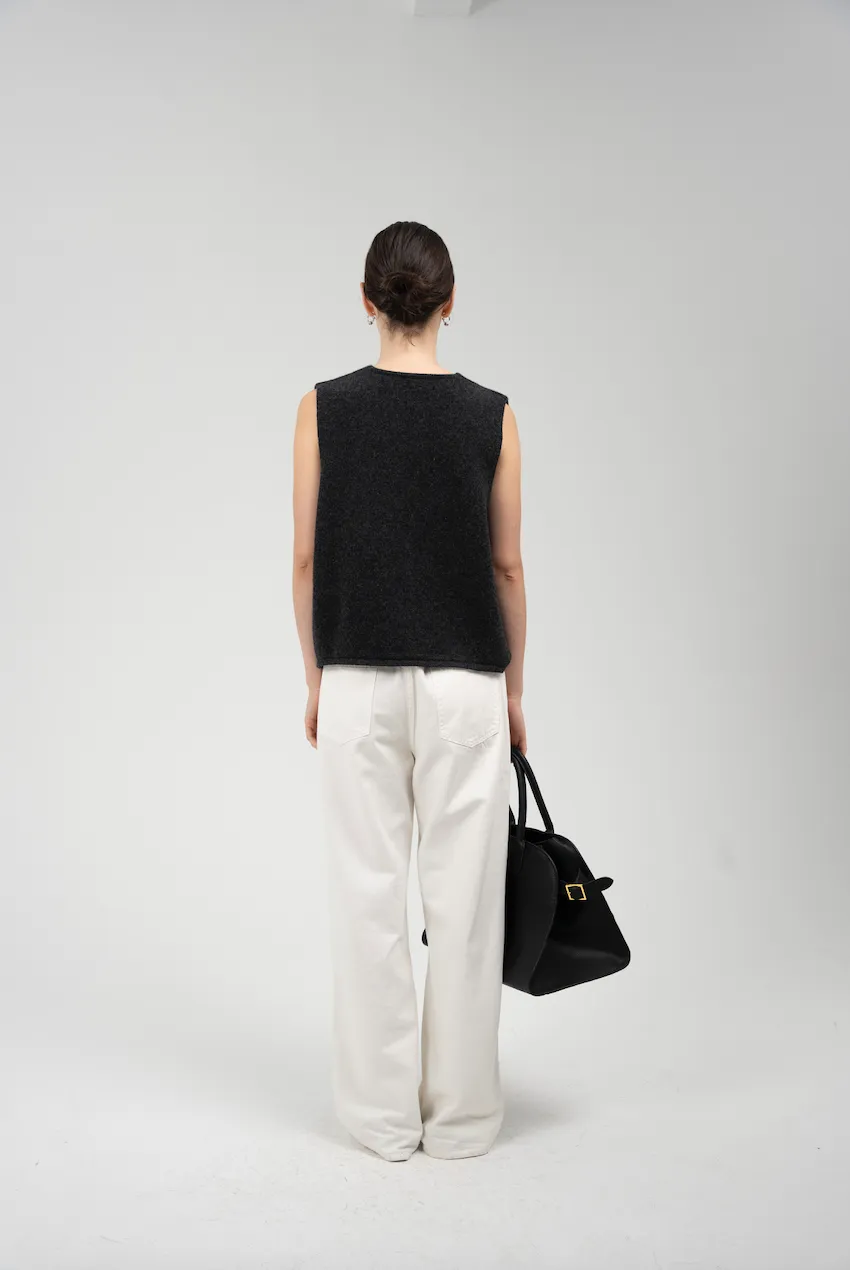 Cashmere Knit Vest