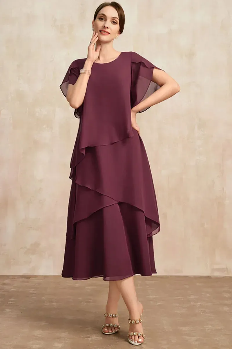 Celestia - Classic chiffon dress