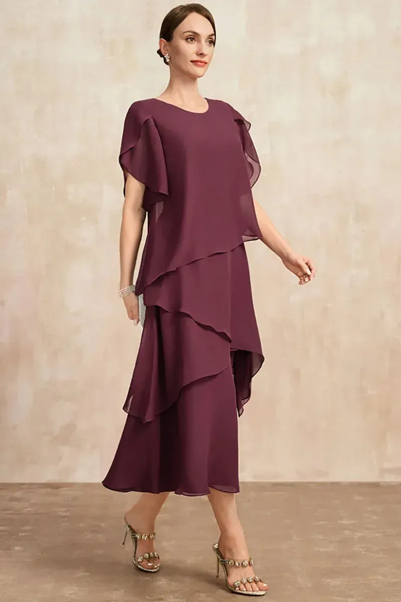 Celestia - Classic chiffon dress