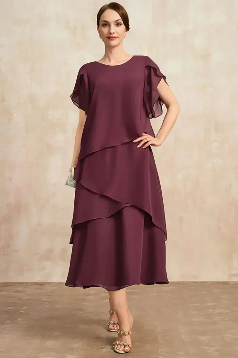 Celestia - Classic chiffon dress