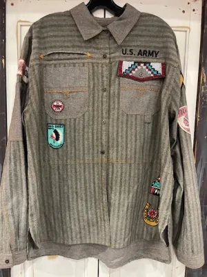 CF33-19 US ARMY FIELD SHIRT JKT-XL