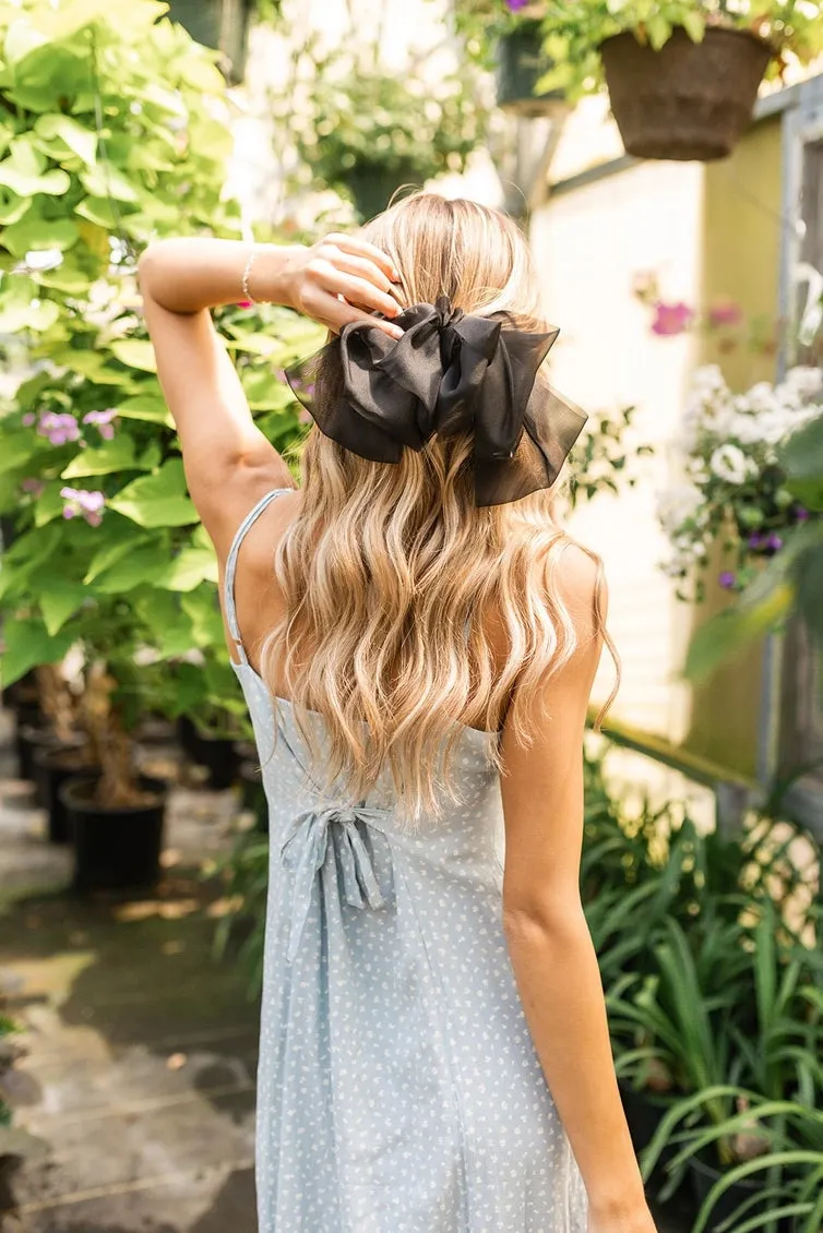 Chiffon Bow Barrette