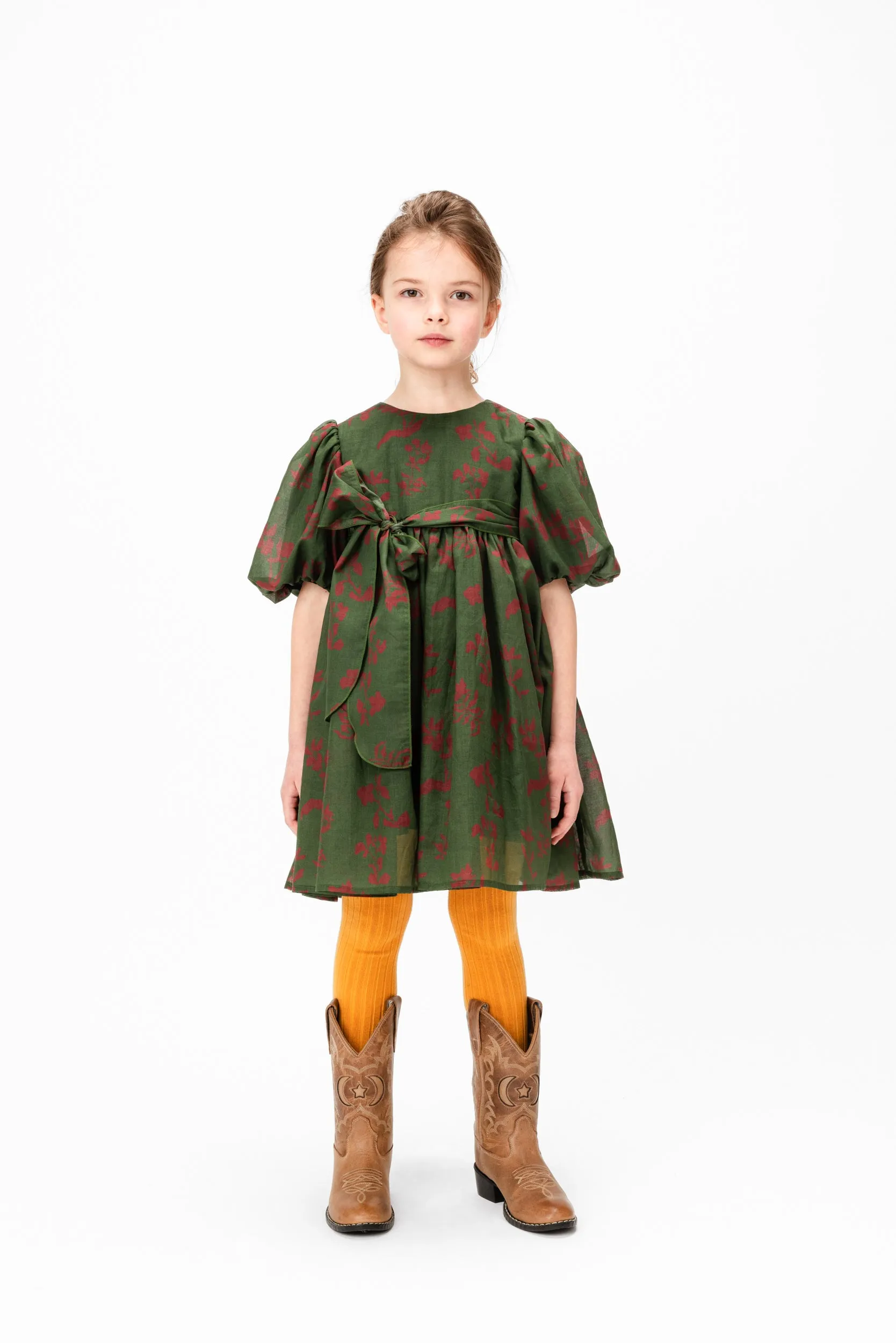 Chiffon Dress Dale, Green