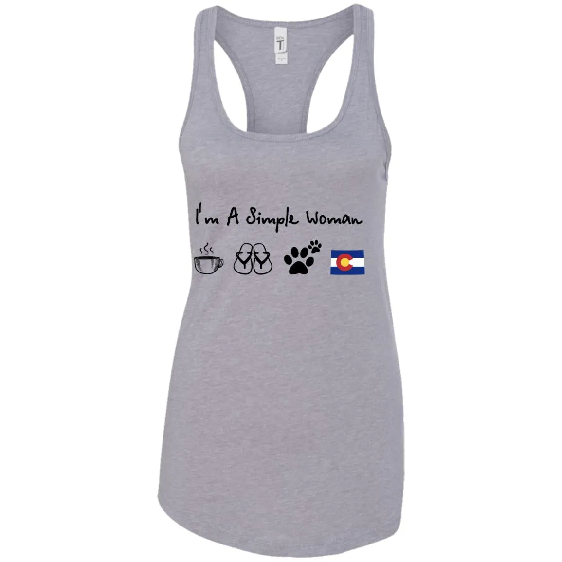 Colorado I'm A Simple Woman Coffee Hoodie