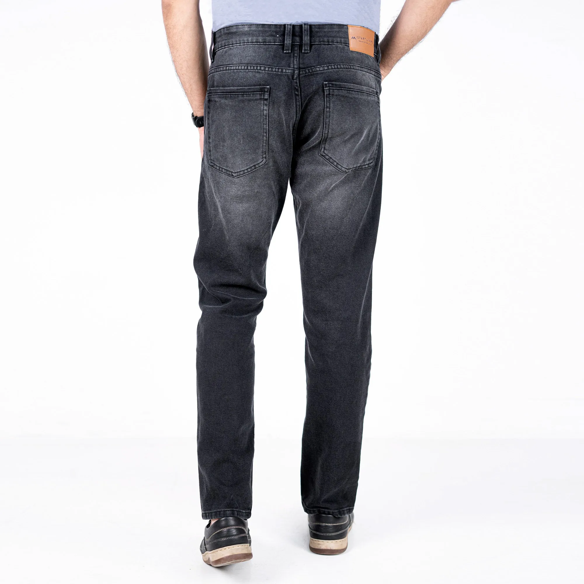 Comfort Stretch Semi Fit Jeans - Charcoal