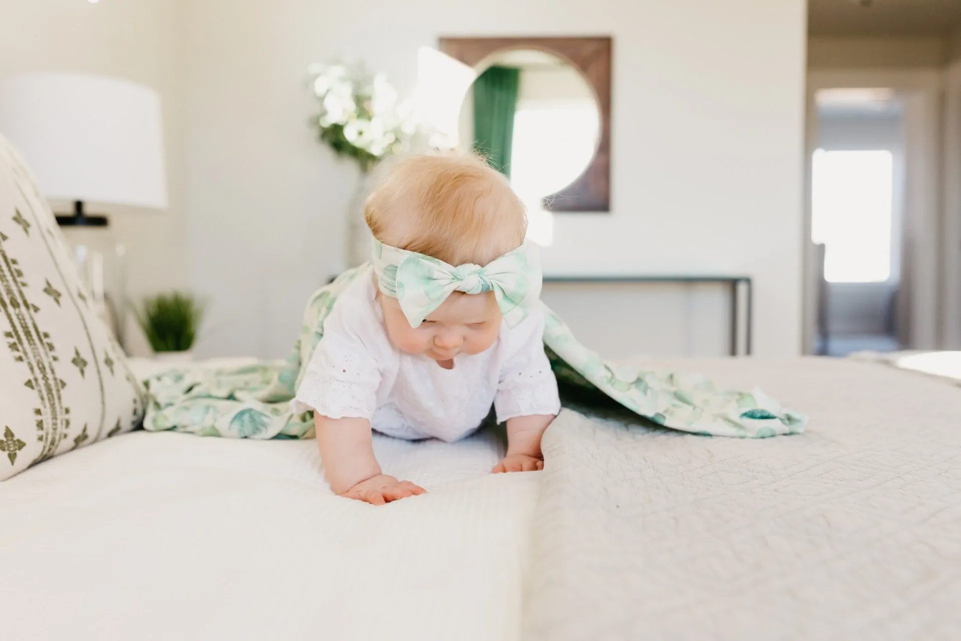 Copper Pearl Desert Knit Headband