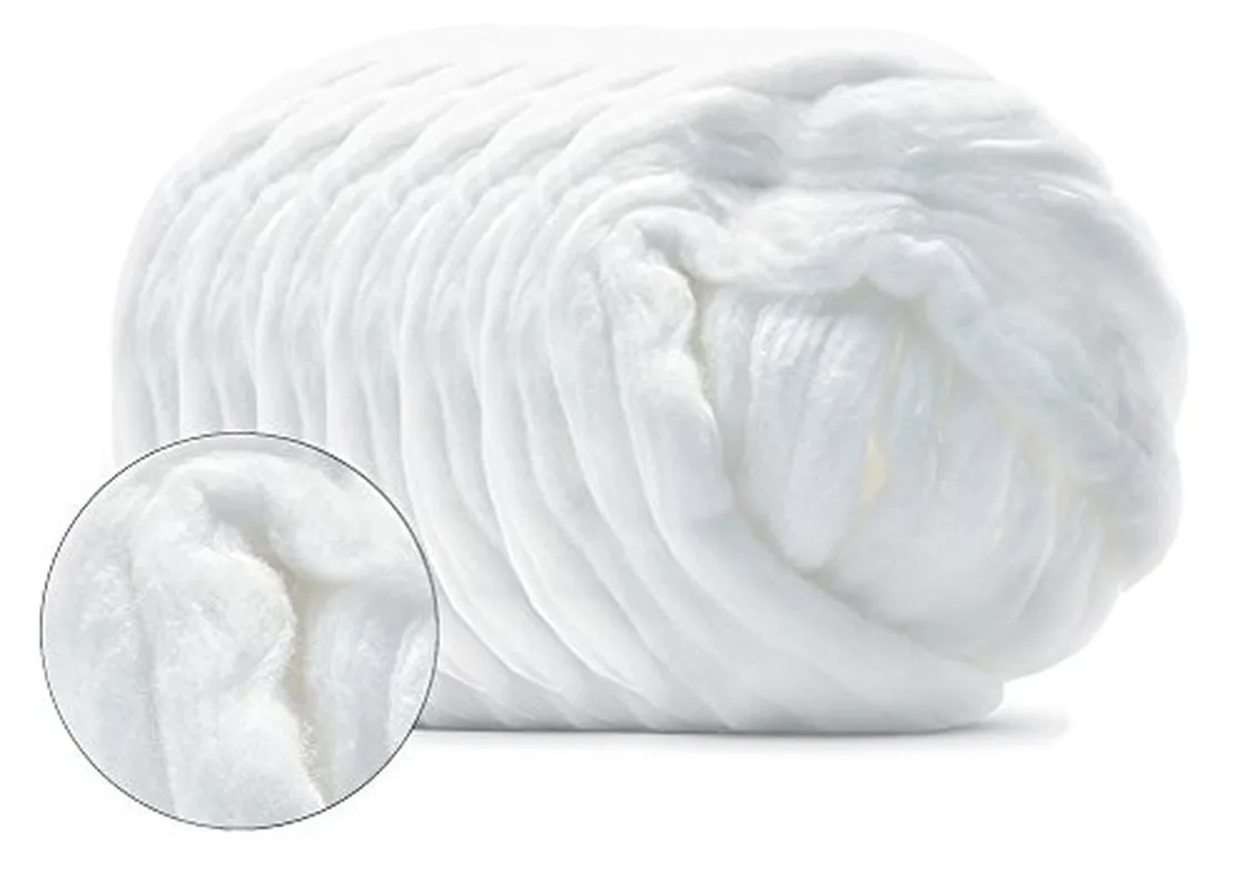 Cotton Coil 100% Pure, White, 40 Feet