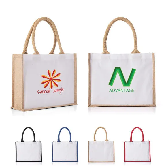 Cotton Jute Junior Tote Bag