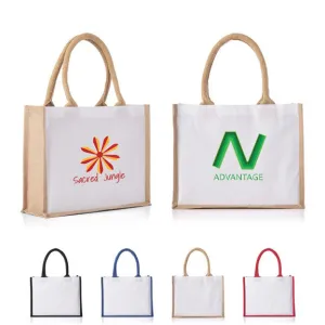 Cotton Jute Junior Tote Bag