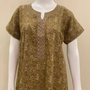 Cotton Lizy Bizy Straight Nighty (SKU-ALB-3)