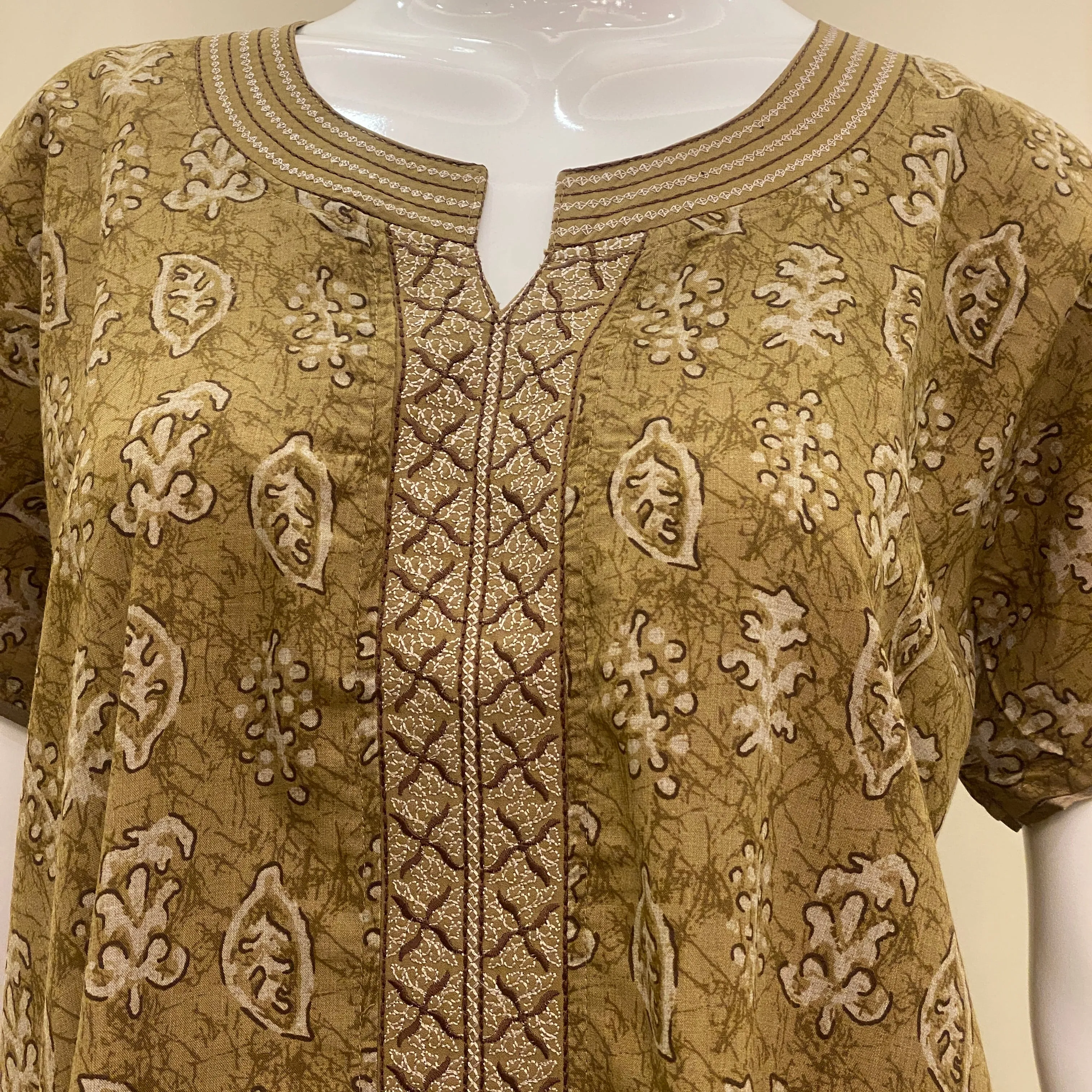 Cotton Lizy Bizy Straight Nighty (SKU-ALB-3)