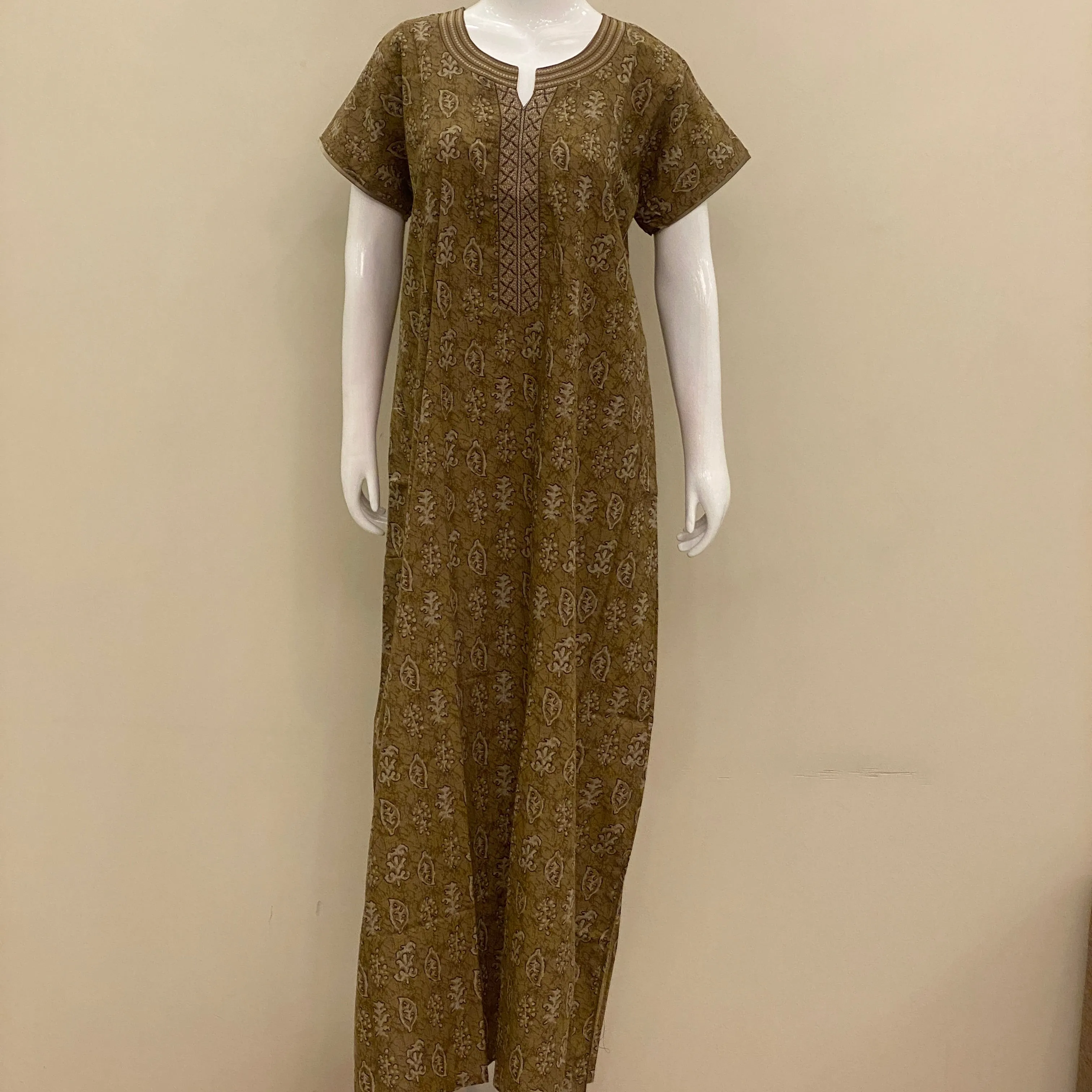 Cotton Lizy Bizy Straight Nighty (SKU-ALB-3)