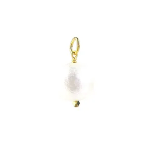 Cotton Pearl Charm
