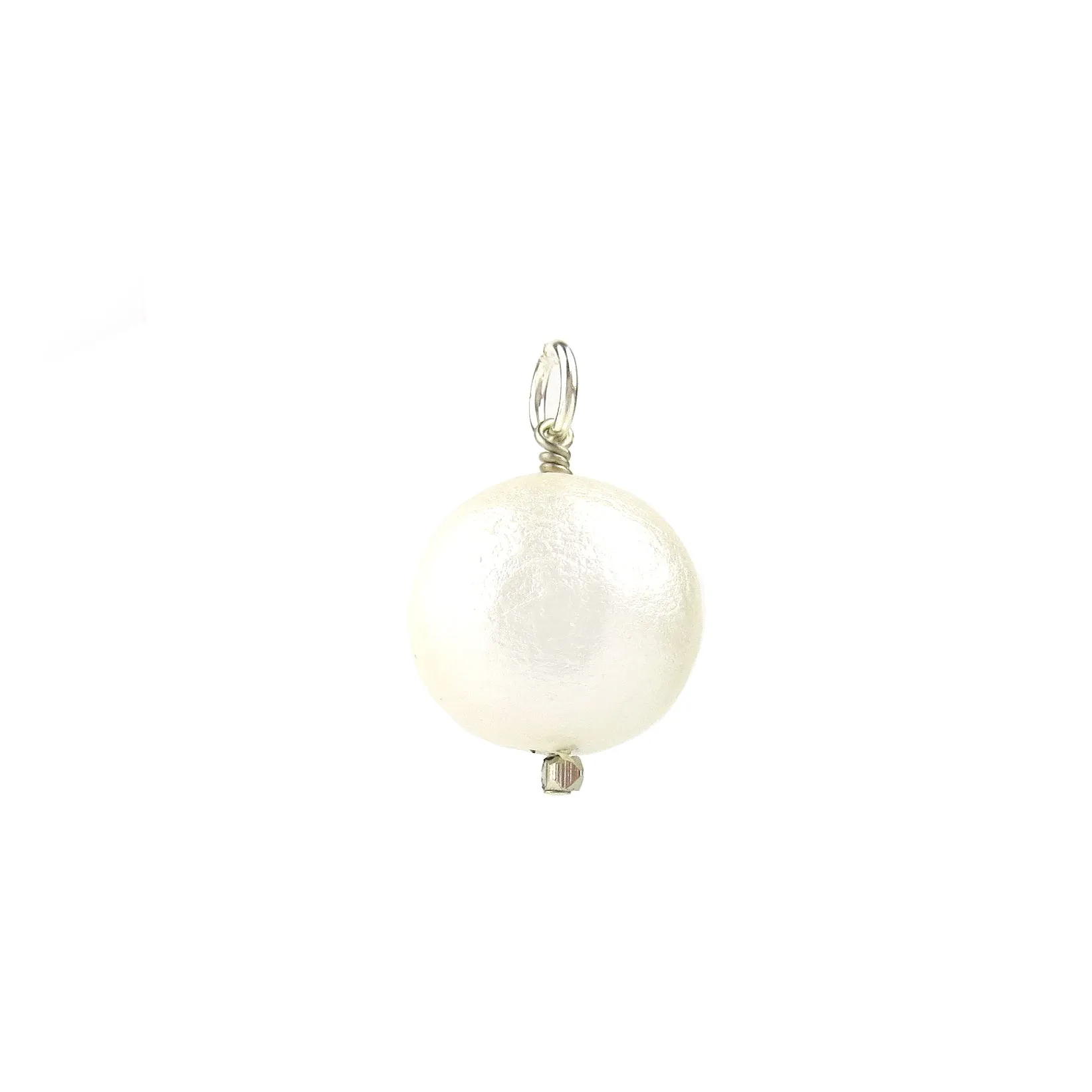 Cotton Pearl Charm