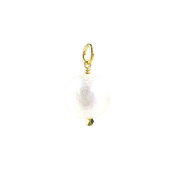 Cotton Pearl Charm