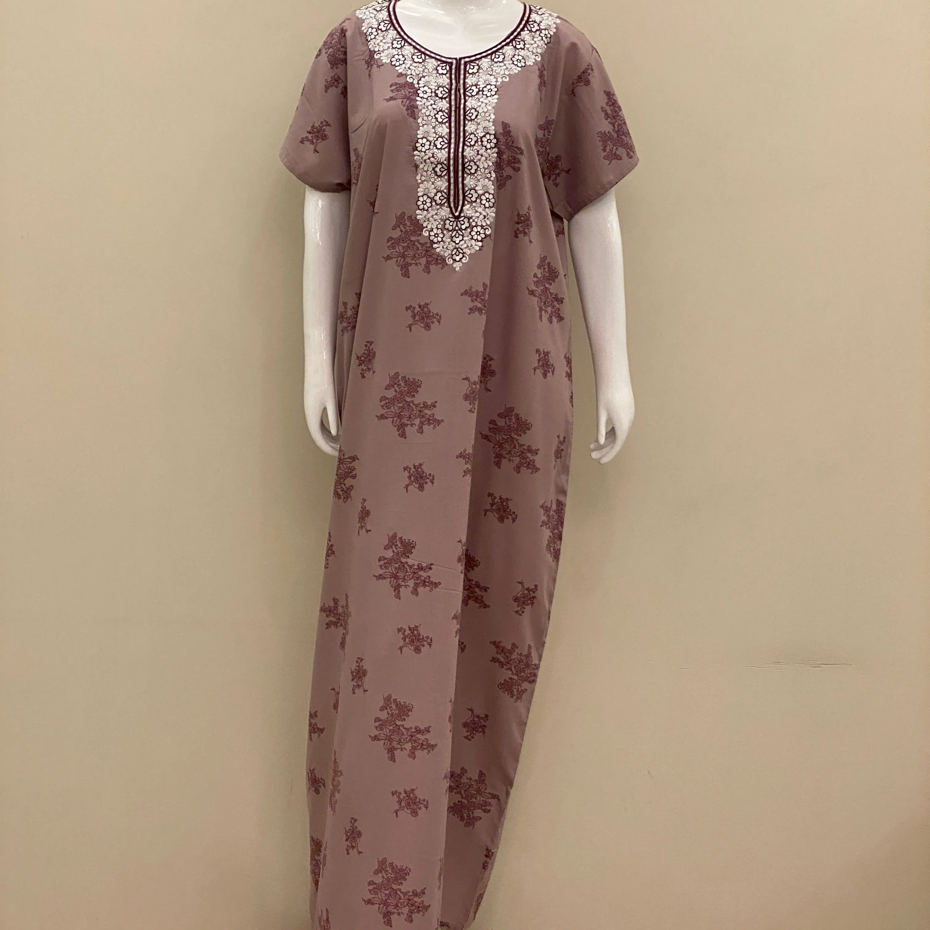 Cotton Straight Nighty(SKU-ALB-17)