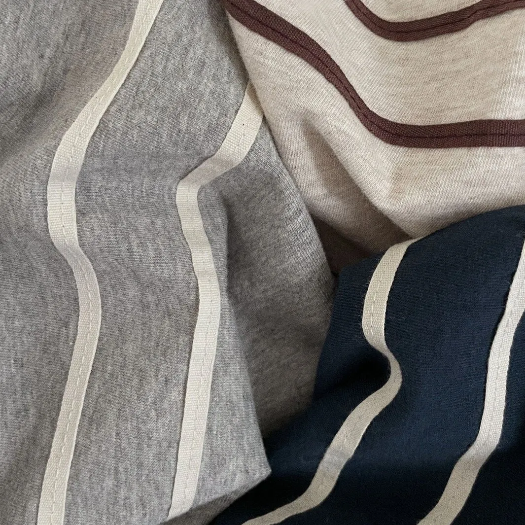 Cotton Tape Tee, Oatmeal