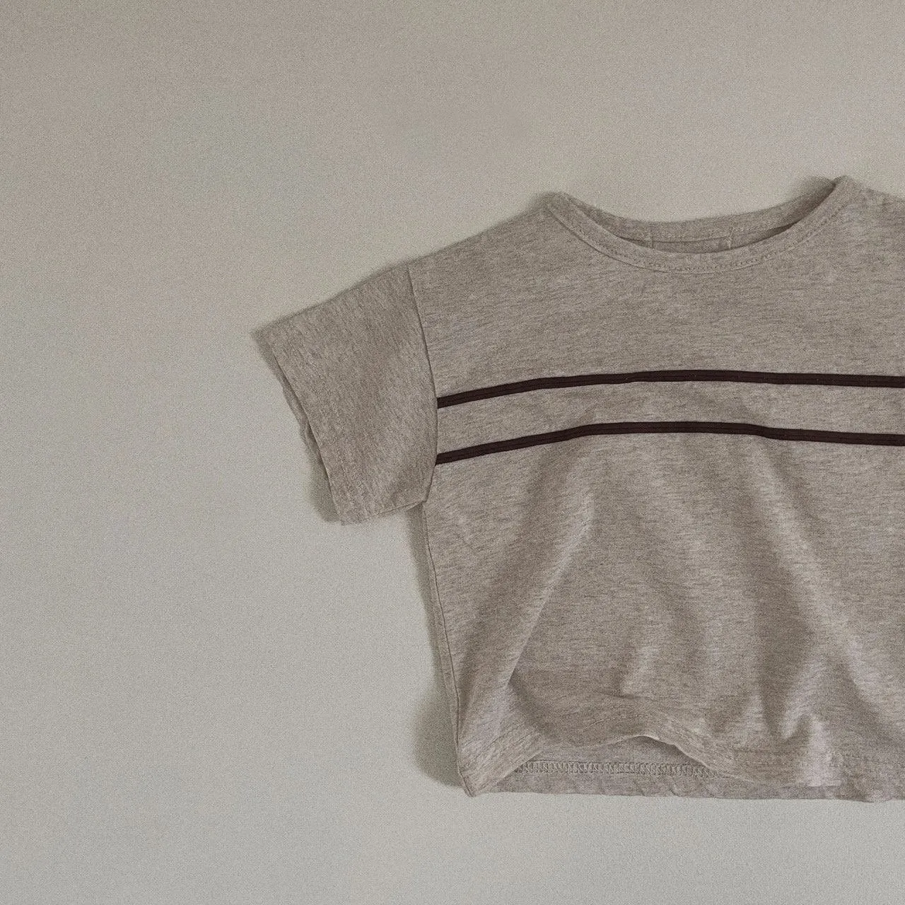 Cotton Tape Tee, Oatmeal