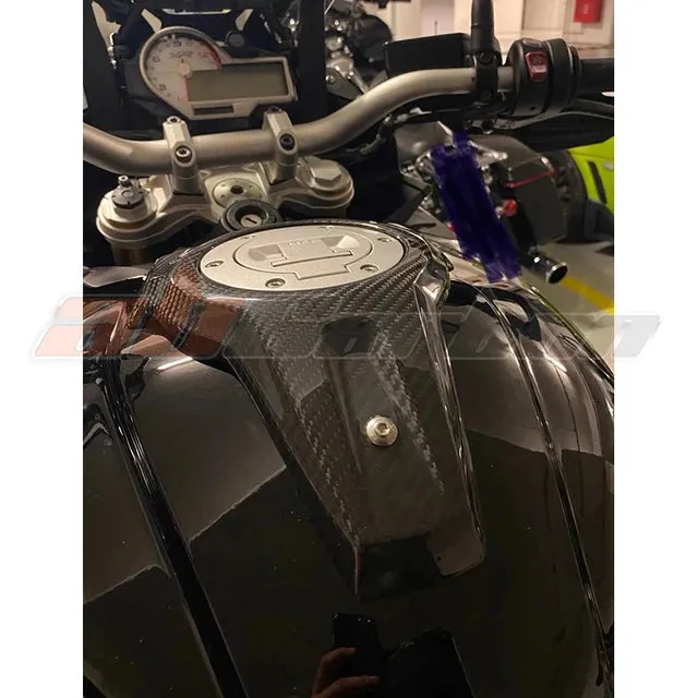 Covers Ornamental Mouldings Bmw S1000xr  Carbon Fiber Gas Tank Fuel Cap Cover Trim -